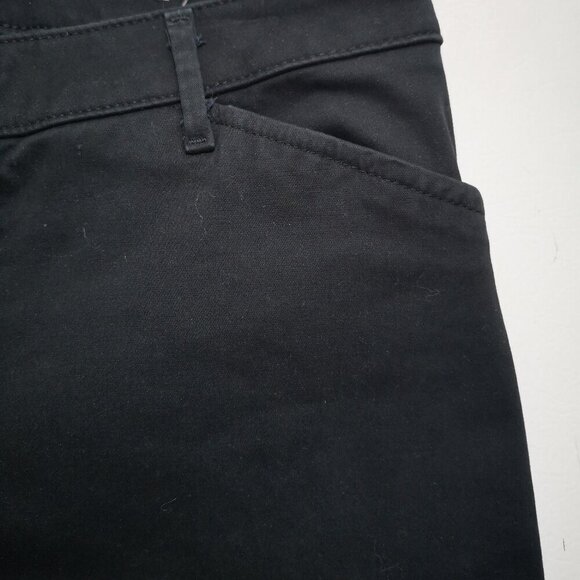 Lee Petite Ladies Size 8S Relaxed Fit Mid Rise Straight Leg Black Jeans - Picture 6 of 12